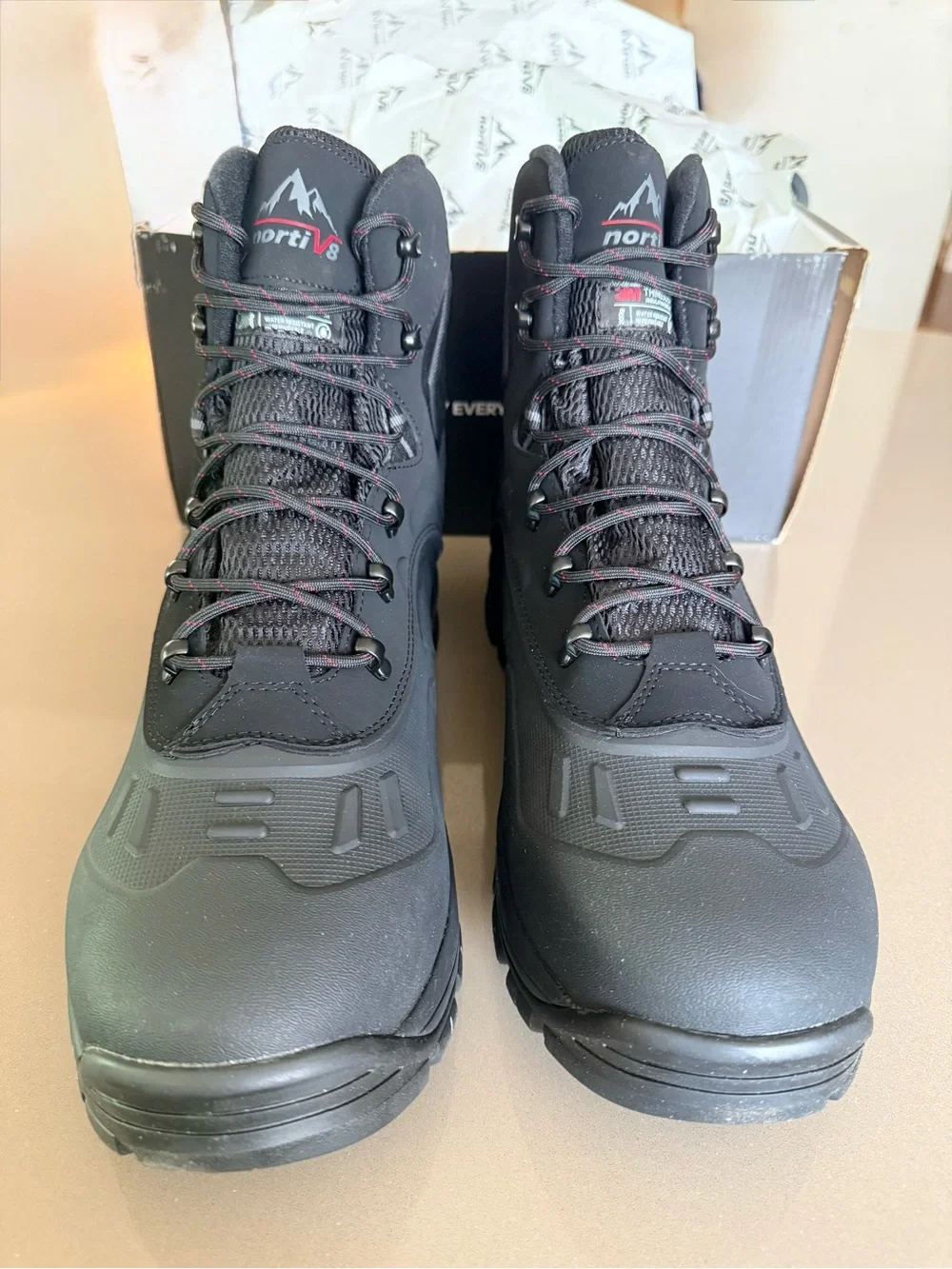 Men's Black Waterproof Hiker Boots - Tactical Support